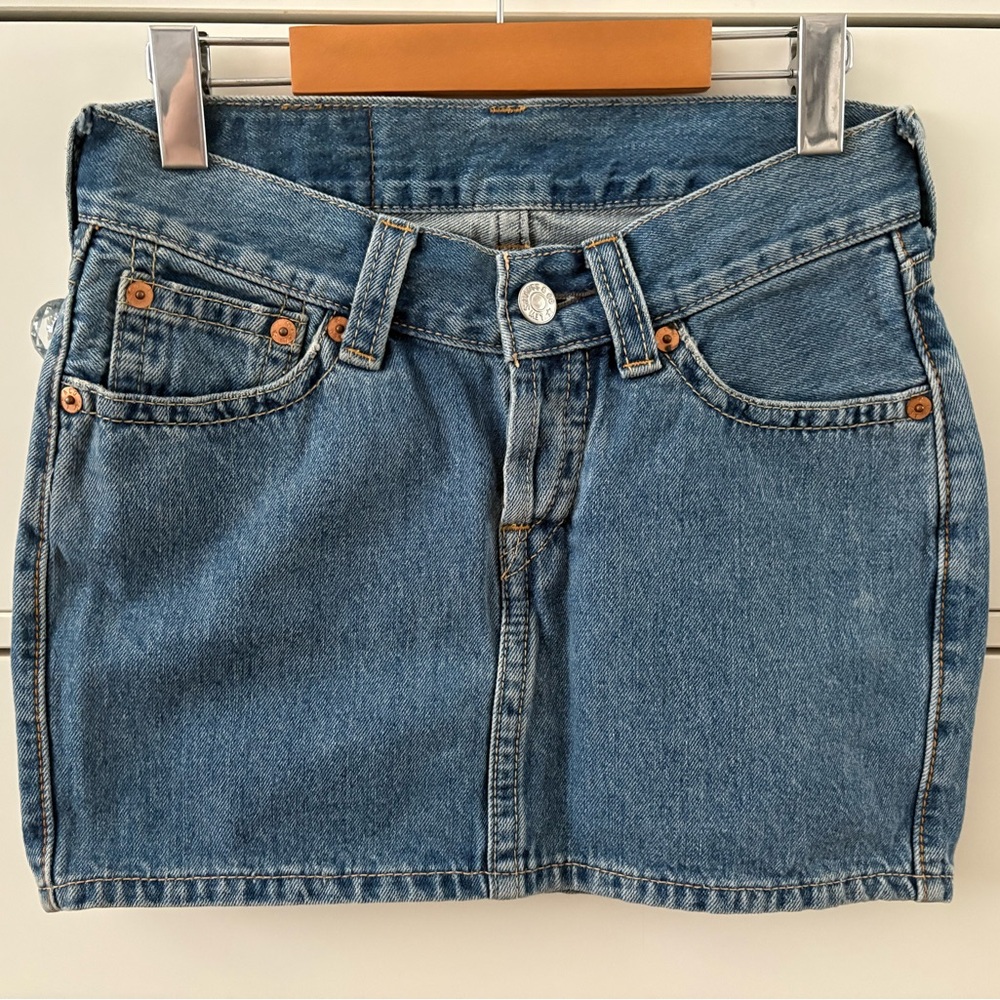 LEVI'S Vintage Denim Mini Skirt